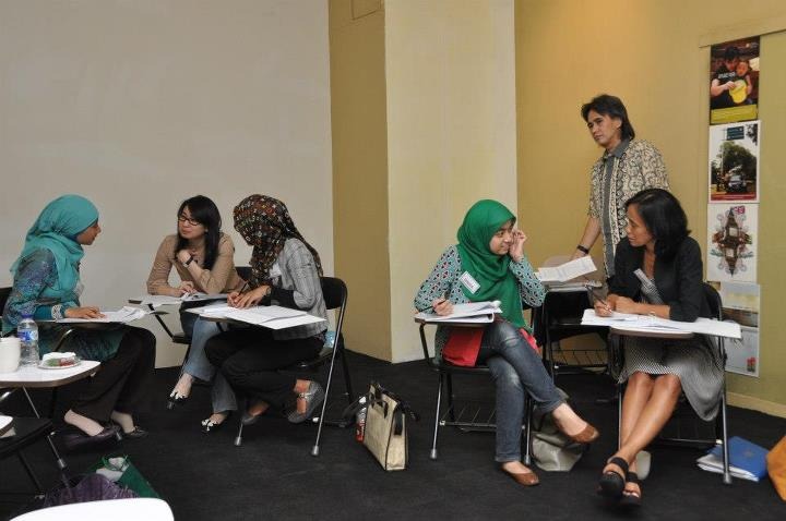 Dokumentasi acara workshop SMART art & craft.